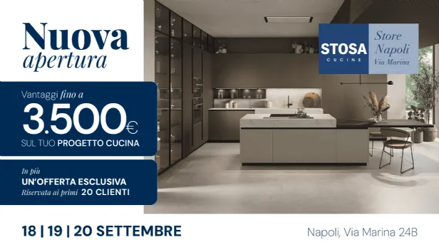 Apertura Store il 18/09/2026